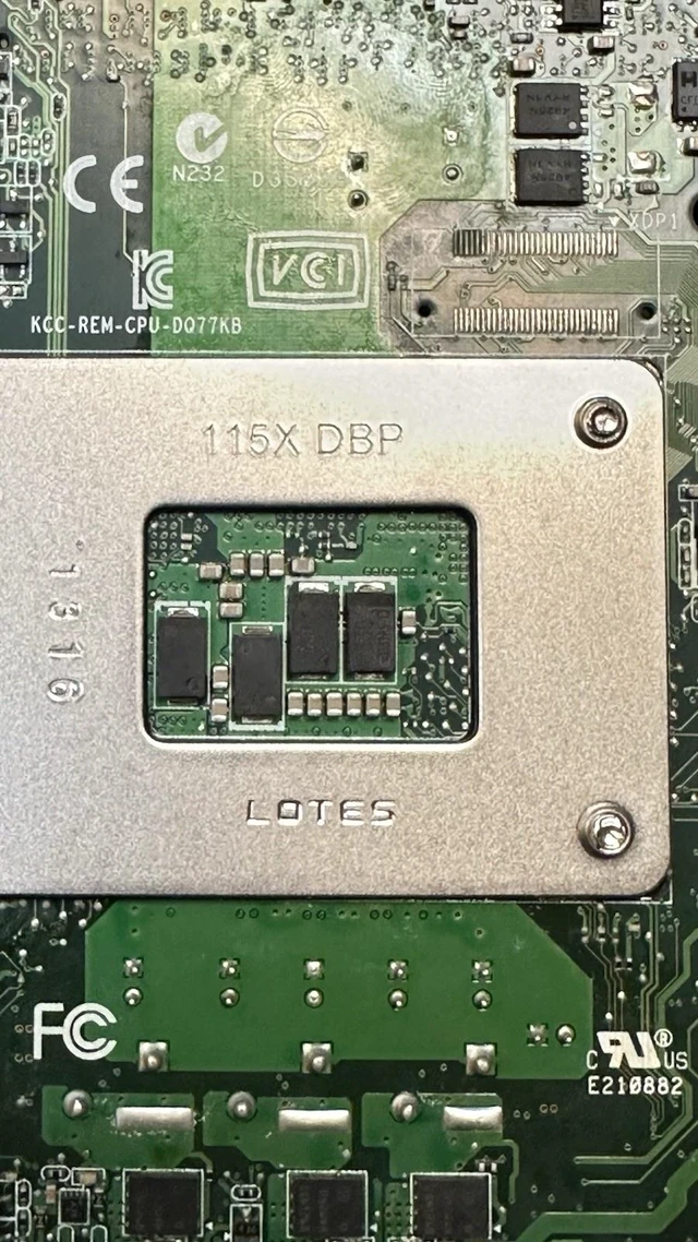 Alt view image 7 of 7 - Intel Desktop MotherBoard Mini-ITX LGA1155 DQ77KB DDR3 Board G81483-501