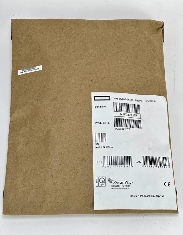 Main image of HPE P25602-B21 DL385 Gen10 Plus/V2 Retimer/Expander Primary NVMe Cable Kit