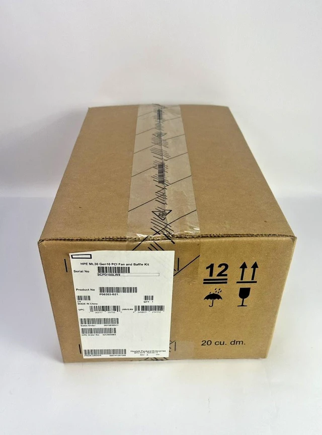 Main image of HPE P06303-B21 Proliant ML30 Gen10 Performance PCI Fan and Baffle Kit