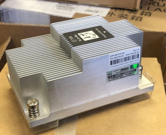 Main image of HPE ProLiant DL345 DL385 2U Gen10/Plus/V2 Standard Heatsink Heat Sink