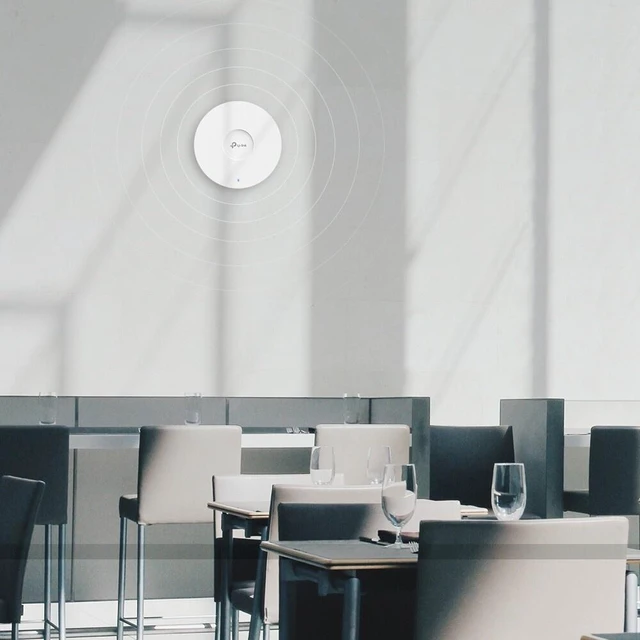 Alt view image 7 of 7 - TP-Link EAP670 | AX5400 Wireless Dual Band Ceiling Mount Wi-Fi 6 Access Point