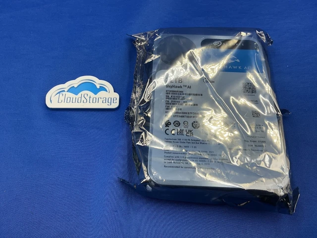 Alt view image 2 of 7 - ST32000VE000 Seagate SkyHawk AI 32TB SATA 6G 7200RPM 3.5" Surveillance HDD