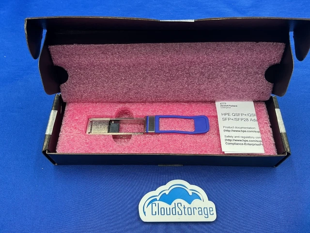 Alt view image 2 of 7 - NOB 720193-B21 HPE BLADESYSTEM C-CLASS QSFP+ TO SFP+ ADAPTER