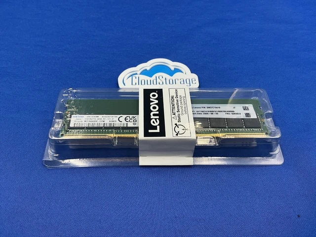 Alt view image 2 of 7 - 03NV612 LENOVO 32GB (1X32GB) 2Rx8 PC5-6400B RDIMM MEMORY M321R4GA3EB2-CCP