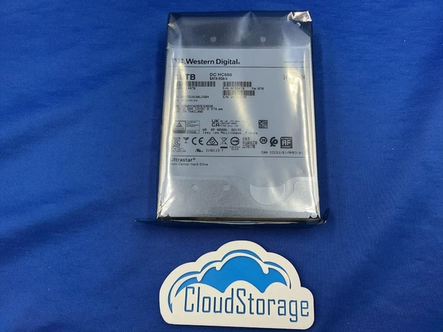 Alt view image 2 of 7 - WUH721818ALE604 Western Digital DC HC550 18TB 3.5" SATA 6Gb/s 3.5inch Hard Drive