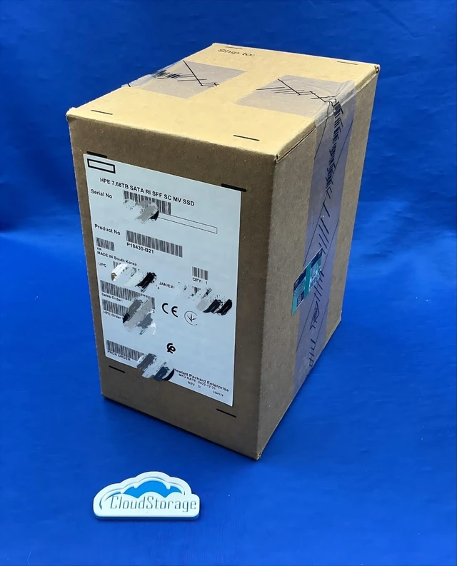 Alt view image 7 of 7 - P18430-B21 HPE 7.68TB SATA 6G READ INTENSIVE SFF SC MULTI VENDOR SSD P18486-001