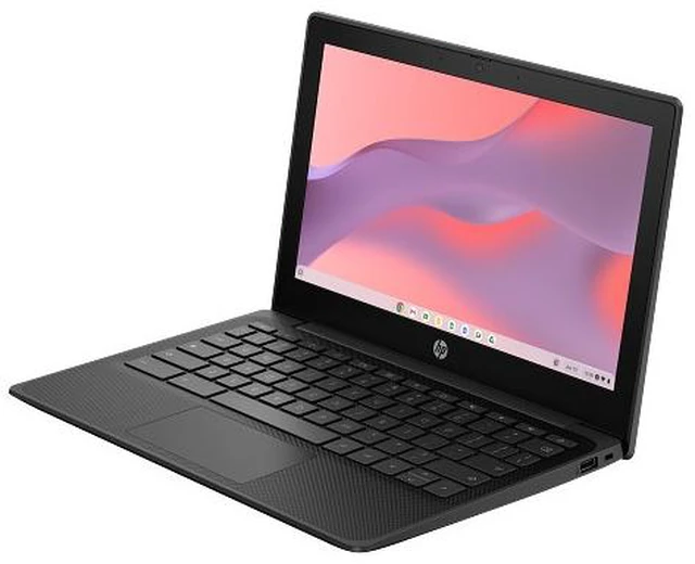 Alt view image 2 of 7 - HP Chromebook Laptop Computer 11.6" HD MediaTek 8 GB memory;64 GB eMMC ChromeOS