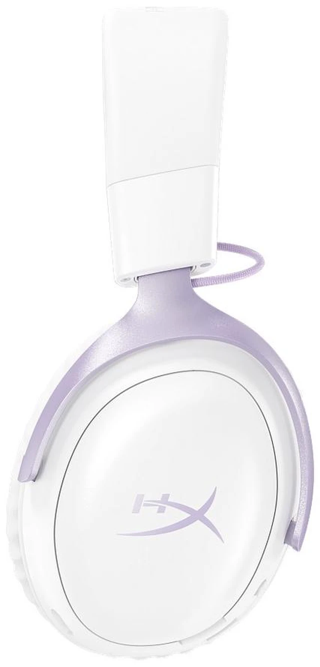 Alt view image 4 of 7 - HyperX Cloud III S - Wireless Gaming Headset (Lavender)