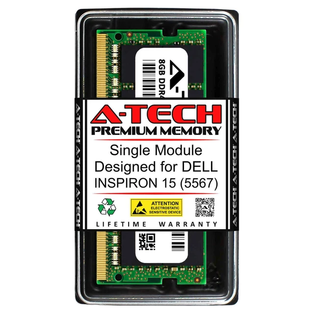 Main image of 8GB DDR4-2400 Dell Inspiron 5368 3275 AIO 7779 7567 3467 3472 24 5567 Memory RAM