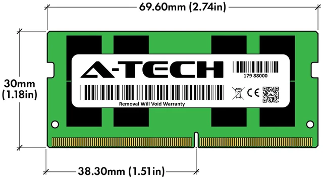 Alt view image 3 of 7 - 8GB DDR4-2400 Dell Inspiron 5368 3275 AIO 7779 7567 3467 3472 24 5567 Memory RAM