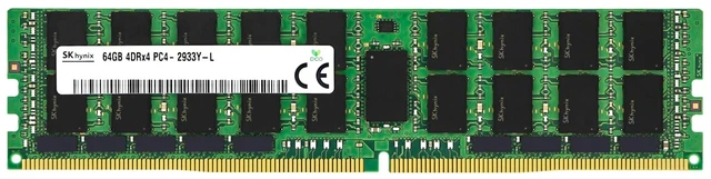 Main image of Hynix 64GB 4DRx4 PC4-2933Y LRDIMM DDR4 23400 HMAA8GL7CPR4N-WM Server Memory RAM
