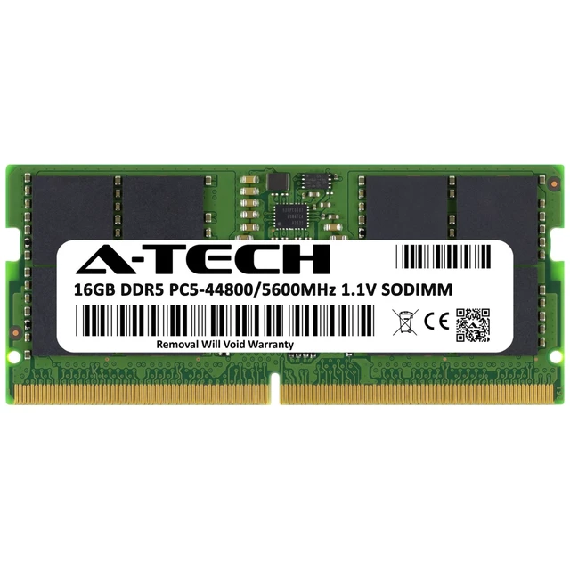 Alt view image 2 of 4 - 16GB DDR5-5600 Dell Pro Rugged 14 RB14250 Memory RAM