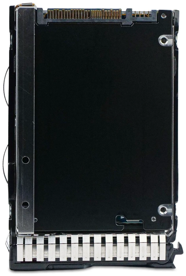 Alt view image 5 of 7 - Kioxia 12.8TB KCD8XPUG12T8 3 DWPD PCIe Gen5.0 x4 U.3 NVMe 2.5" SSD HP Gen8 Tray