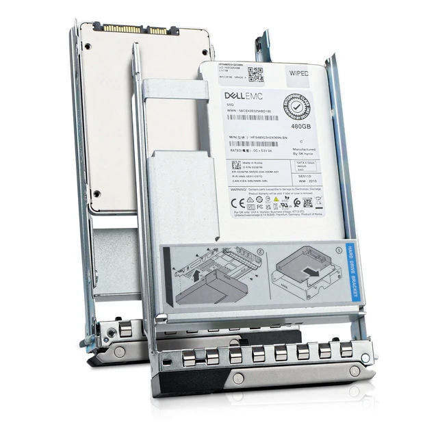 Main image of Dell 480GB SATA 6Gb/s 3D TLC 1 DWPD 3.5" PowerEdge SSD 03397M Hybrid G16