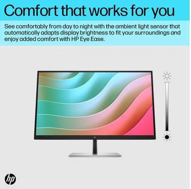 Alt view image 6 of 20 - HP E27k G5 4K USB-C Monitor 27" 4K UHD (3840 x 2160) 30-60 Hz