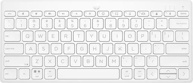 Alt view image 3 of 4 - HP 350 Compact Multi-Device Bluetooth Keyboard
