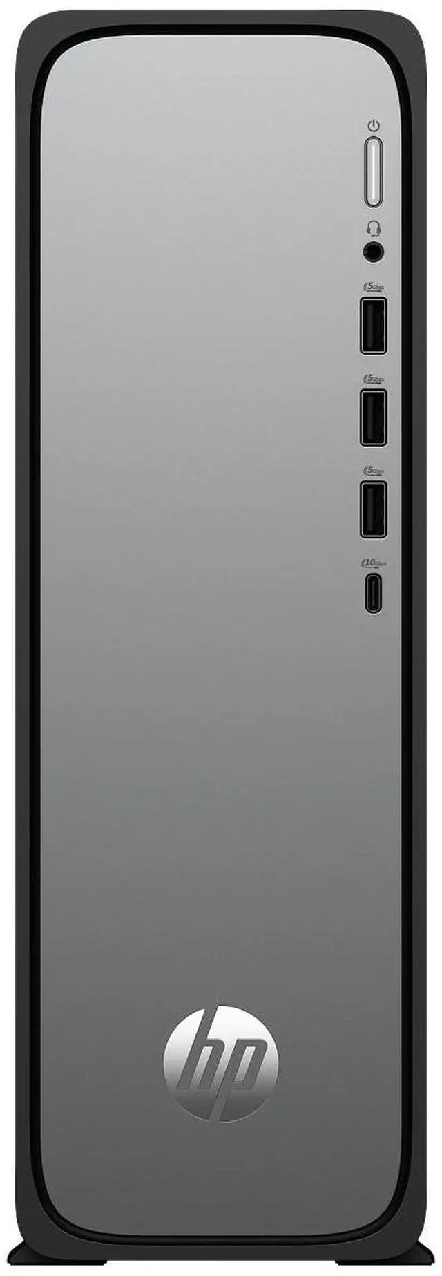 Main image of HP OmniDesk s03-0000i S03-0010 Desktop - Intel 300 - 8GB - 256GB SSD - Tower - Intel H770 Chip - Windows 11 Home - Intel UHD Graphics - IEEE 802.11ax - Meteor Silver, Jack Black  B5RX6AA#ABA