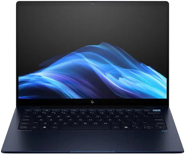 Main image of HP EliteBook Laptop Computer 14" 2.2K Touch Screen Snapdragon X Elite 32 GB