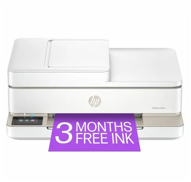 Main image of HP Envy 6555e All-in-One Inkjet Printer, Color Mobile Print, Copy, Scan, Mobile