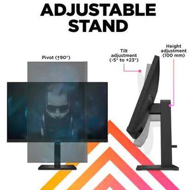 Alt view image 10 of 20 - OMEN by HP 23.8 inch FHD 165Hz Gaming Monitor - OMEN 24 23.8" FHD (1920 x 1080)