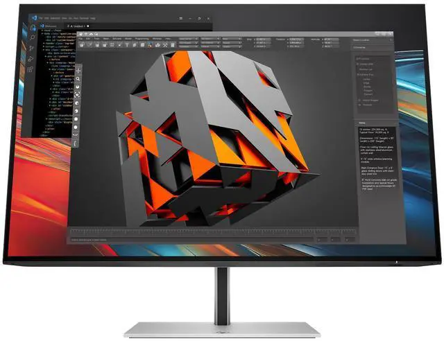 Alt view image 9 of 20 - HP Series 7 Pro 24 inch WUXGA Monitor - 724pn 24" WUXGA (1920 x 1200) 50-100 Hz