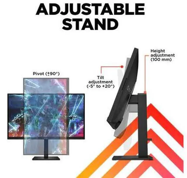 Alt view image 7 of 8 - OMEN by HP 27 inch FHD 240Hz Gaming Monitor - OMEN 27s 27" FHD (1920 x 1080)