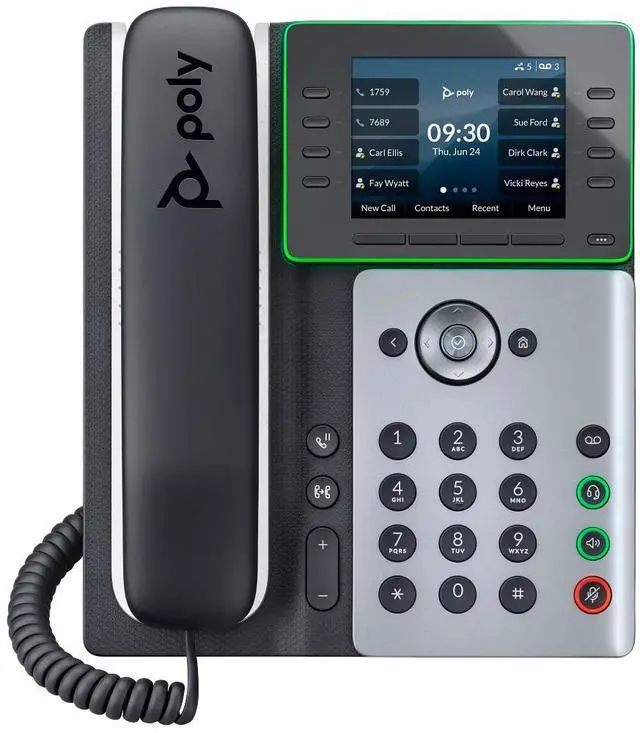 Alt view image 4 of 10 - HP Poly Edge E320 IP Phone and PoE enabled | 82M88AA