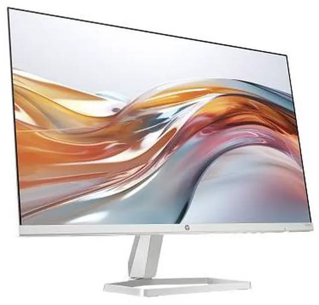 Alt view image 6 of 12 - HP 524SW 24" IPS 100Hz Full HD LCD Monitor - White - 94C21AAABA