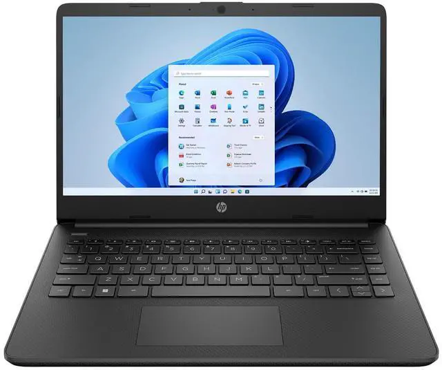 Alt view image 20 of 20 - HP 14-dq0020nr 14" HD Laptop Intel Celeron N4020 Intel UHD Graphics 4 GB RAM 64 GB eMMC Windows 10 Home in S mode