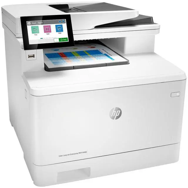 Alt view image 5 of 14 - HP Color LaserJet Enterprise MFP M480f Certified Refurbished
