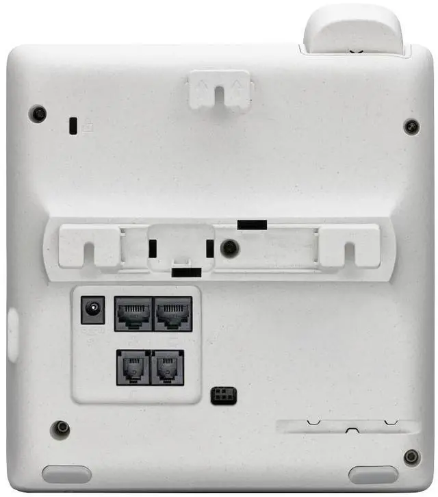Alt view image 10 of 10 - HP Poly Edge E220 IP Phone and PoE enabled, Desktop and Wall Mountable Phone - 2 x Network RJ-45 PoE Ports Model | 82M87AA