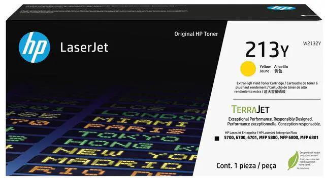 Alt view image 4 of 6 - HP 213Y Extra High Yield Yellow Original LaserJet Toner Cartridge, ~12,000