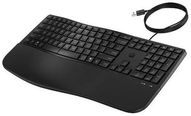 Alt view image 2 of 6 - HP 485 Comfort Wired Keyboard for business