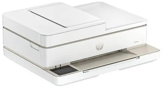 Alt view image 4 of 11 - HP Envy 6555e All-in-One Inkjet Printer, Color Mobile Print, Copy, Scan, Mobile