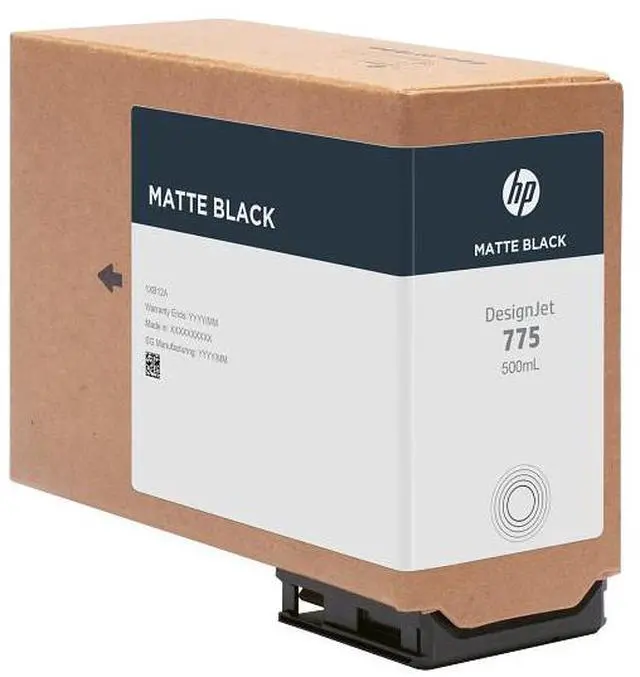 Alt view image 2 of 3 - HP 775 500-ml Matte Black Ink Cartridge, 1XB22A
