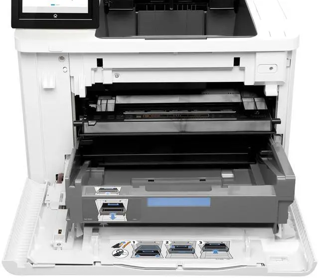 Alt view image 13 of 17 - HP LaserJet Enterprise M612dn Laser Printer, Black And White Mobile Print Up to