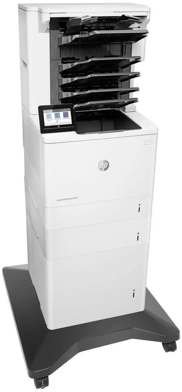 Alt view image 15 of 17 - HP LaserJet Enterprise M612dn Laser Printer, Black And White Mobile Print Up to