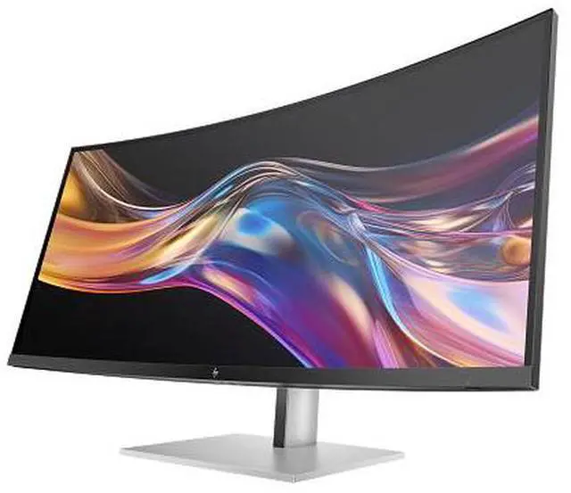 Alt view image 2 of 7 - HP Series 7 Pro 37.5 inch WQHD+ Thunderbolt 4 Monitor - 738pu 37.5" WQHD+ (3840