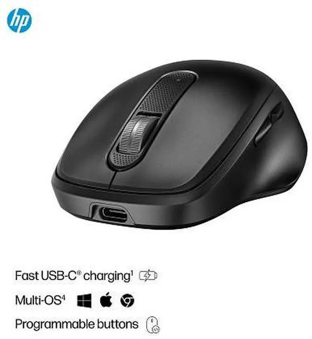 Alt view image 5 of 11 - HP 515 Ultra-Fast Rechargeable Wireless Mouse