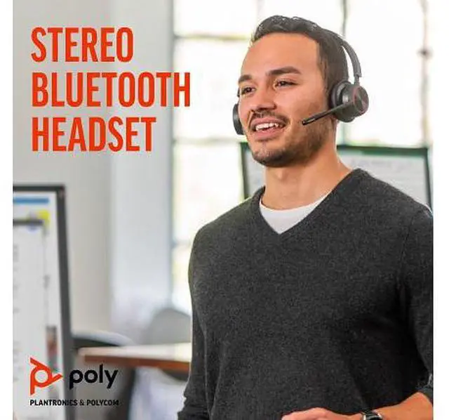 Alt view image 11 of 14 - Poly Voyager 4300 UC 4320-M Headset
