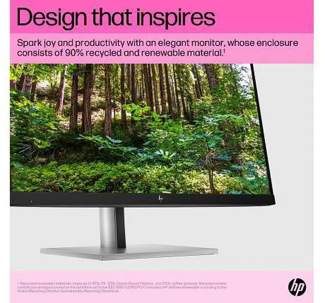 Alt view image 18 of 20 - HP E24t G5 23.8" FHD Touch Monitor 16:9 Response Time 5ms GtG Refresh Rate 75Hz Brightness 300 nits VESA Mount, Height, Pivot, Tilt, and Swivel USB-A HDMI DisplayPort - 6N6E6AA