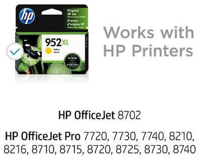 Alt view image 15 of 20 - Hp 952xl (L0s67an) High-Yield Yellow Original Ink Cartridge