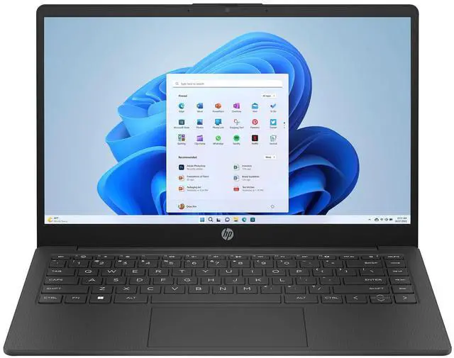 Main image of HP Essential Laptop Computer 14" HD AMD Athlon 8 GB memory; 128 GB SSD  Windows