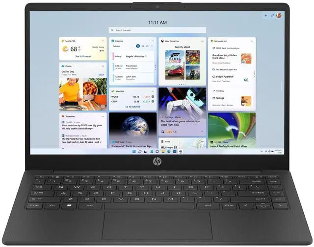 Main image of HP Essential Laptop Computer 14" HD AMD Athlon 8 GB memory; 128 GB SSD  Windows
