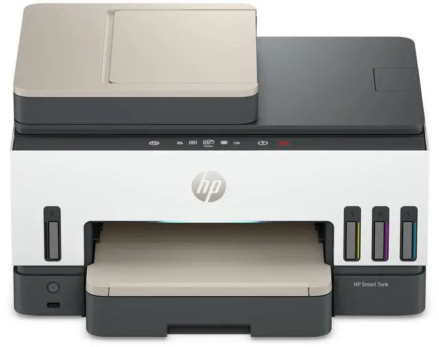 Alt view image 7 of 12 - HP Smart Tank 7603 Wireless All-in-One Ink Tank Printer - Print, Copy, Scan, Fax, ADF and Wireless - Up to 3 years of vibrant ink included - 3.0" Touchscreen display - 250-sheet input tray - 100-