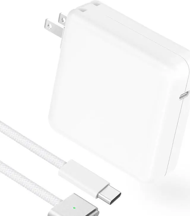 Main image of Charger for MacBook Pro 14 16 inch 2023 2022 2021 M3 M2 M1 2022 2023 2024 MacBook Air 13 15 inch 96W / 70W USB C Power Adapter 6.6FT USB C to 3 Braided Cable LED Powerful Connect Original Quality