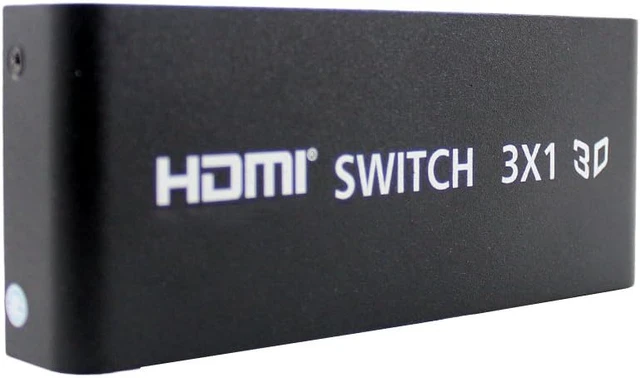 Alt view image 3 of 3 - SANOXY 3 Way 1x3 Powered V1.4 HDMI Switch with 25FT DVI to HDMI Cable and DVI to HDMI Adapter with HDCP Full Ultra HD 1080P / 1080i 3D Resolutions for PS3 Xbox Blu-Ray Cable BoxCable Box