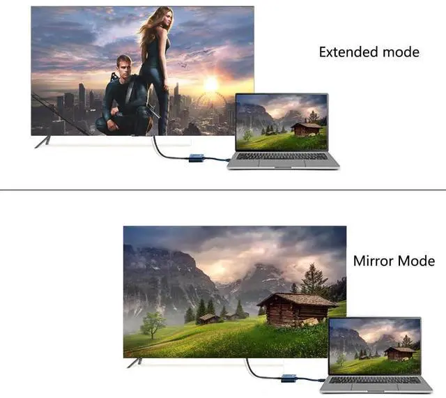 Alt view image 7 of 7 - DisplayPort to VGA Adapter, Gold Plated Display Port Converter (Male to Female) for DisplayPort Enabled Desktops and Laptops to VGA Converter Connect Displays (10Pack, DP)