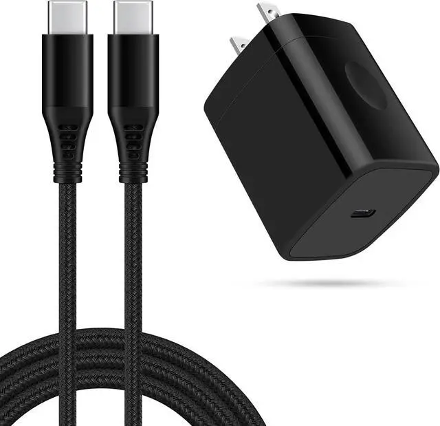 Main image of Type C Charger Fast Charging Block for Moto G Power 2025 G Stylus 2024 G Pure G Play X50 Ultra for Motorola Edge 50 Pro Edge+ Razr 50/40 Ultra Pixel 8 7Pro 20W PD C Wall Charger Box 6FT USB C Cable