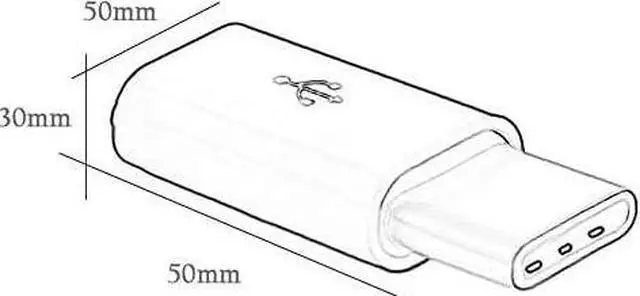 Alt view image 3 of 7 - White Universal USB 3.1 Type-C Connector to Micro USB Male to Female Converter Mini Portable USB-C Data Adapter Type C Device Cell Phone OTG Adapters
